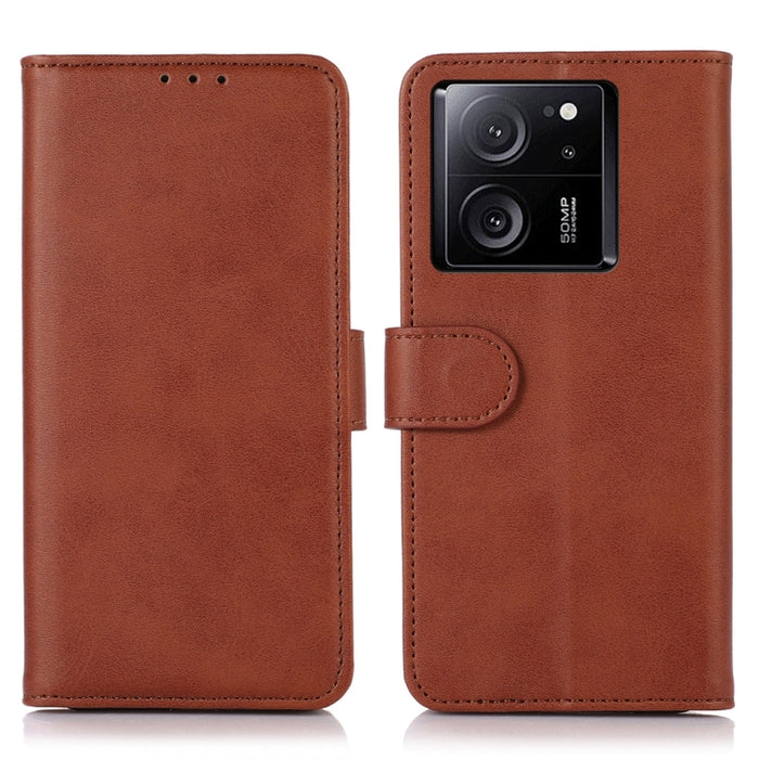 Estuche para teléfono de cuero con textura de vaca, For Xiaomi Poco F6 / Redmi Turbo 3, For Xiaomi Poco F6 Pro, For Xiaomi Redmi K70 5G / K70 Pro 5G, For Xiaomi Redmi A3, For Xiaomi Redmi 13C, For Xiaomi Redmi Note 13 Pro 4G / POCO M6 Pro              ...