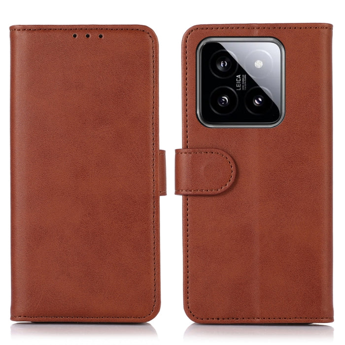 Estuche para teléfono de cuero con textura de vaca, For Xiaomi Poco F6 / Redmi Turbo 3, For Xiaomi Poco F6 Pro, For Xiaomi Redmi K70 5G / K70 Pro 5G, For Xiaomi Redmi A3, For Xiaomi Redmi 13C, For Xiaomi Redmi Note 13 Pro 4G / POCO M6 Pro              ...
