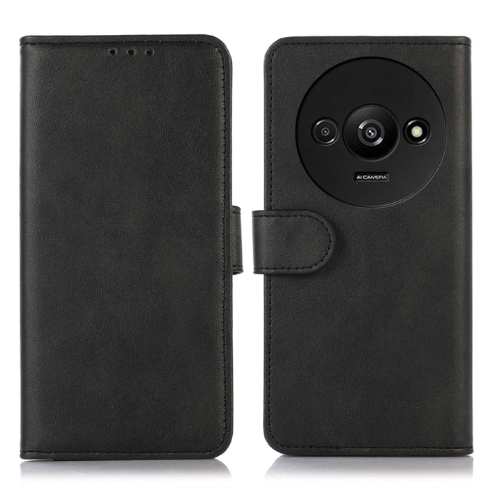 Estuche para teléfono de cuero con textura de vaca, For Xiaomi Poco F6 / Redmi Turbo 3, For Xiaomi Poco F6 Pro, For Xiaomi Redmi K70 5G / K70 Pro 5G, For Xiaomi Redmi A3, For Xiaomi Redmi 13C, For Xiaomi Redmi Note 13 Pro 4G / POCO M6 Pro              ...