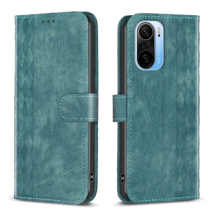 Estuche para teléfono de cuero en relieve a cuadros, For Xiaomi 13 Pro, For Xiaomi 13, For Xiaomi 12T / 12T Pro, For Xiaomi Redmi Note 11 Pro, For Xiaomi 12 Lite, For Xiaomi Redmi 10 5G / Note 11E, For Xiaomi Redmi 10C, For Xiaomi Redmi Note 11        ...
