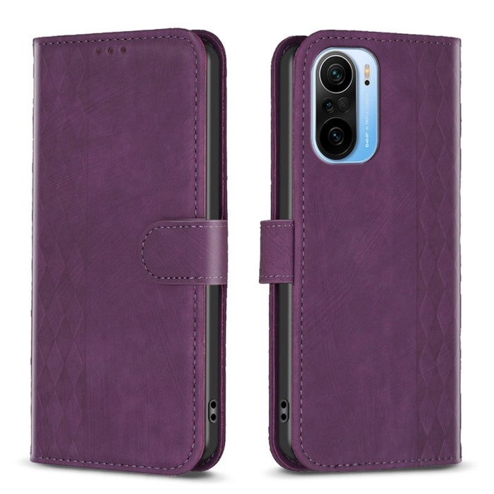 Estuche para teléfono de cuero en relieve a cuadros, For Xiaomi 13 Pro, For Xiaomi 13, For Xiaomi 12T / 12T Pro, For Xiaomi Redmi Note 11 Pro, For Xiaomi 12 Lite, For Xiaomi Redmi 10 5G / Note 11E, For Xiaomi Redmi 10C, For Xiaomi Redmi Note 11        ...