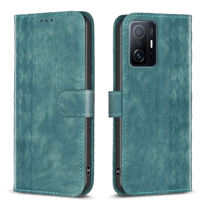 Estuche para teléfono de cuero en relieve a cuadros, For Xiaomi 13 Pro, For Xiaomi 13, For Xiaomi 12T / 12T Pro, For Xiaomi Redmi Note 11 Pro, For Xiaomi 12 Lite, For Xiaomi Redmi 10 5G / Note 11E, For Xiaomi Redmi 10C, For Xiaomi Redmi Note 11        ...