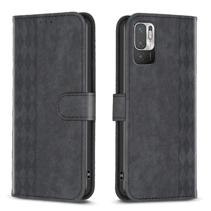 Estuche para teléfono de cuero en relieve a cuadros, For Xiaomi 13 Pro, For Xiaomi 13, For Xiaomi 12T / 12T Pro, For Xiaomi Redmi Note 11 Pro, For Xiaomi 12 Lite, For Xiaomi Redmi 10 5G / Note 11E, For Xiaomi Redmi 10C, For Xiaomi Redmi Note 11        ...