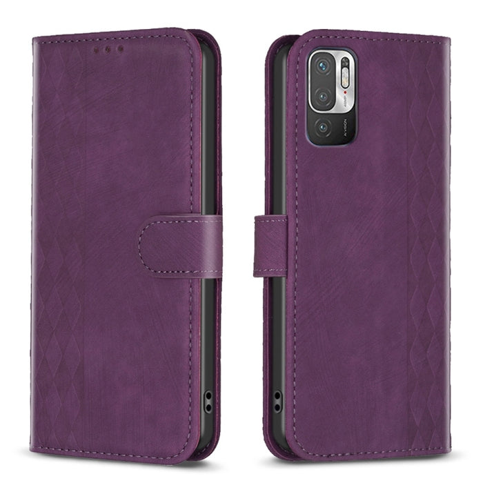 Estuche para teléfono de cuero en relieve a cuadros, For Xiaomi 13 Pro, For Xiaomi 13, For Xiaomi 12T / 12T Pro, For Xiaomi Redmi Note 11 Pro, For Xiaomi 12 Lite, For Xiaomi Redmi 10 5G / Note 11E, For Xiaomi Redmi 10C, For Xiaomi Redmi Note 11        ...
