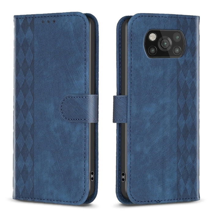 Estuche para teléfono de cuero en relieve a cuadros, For Xiaomi 13 Pro, For Xiaomi 13, For Xiaomi 12T / 12T Pro, For Xiaomi Redmi Note 11 Pro, For Xiaomi 12 Lite, For Xiaomi Redmi 10 5G / Note 11E, For Xiaomi Redmi 10C, For Xiaomi Redmi Note 11        ...