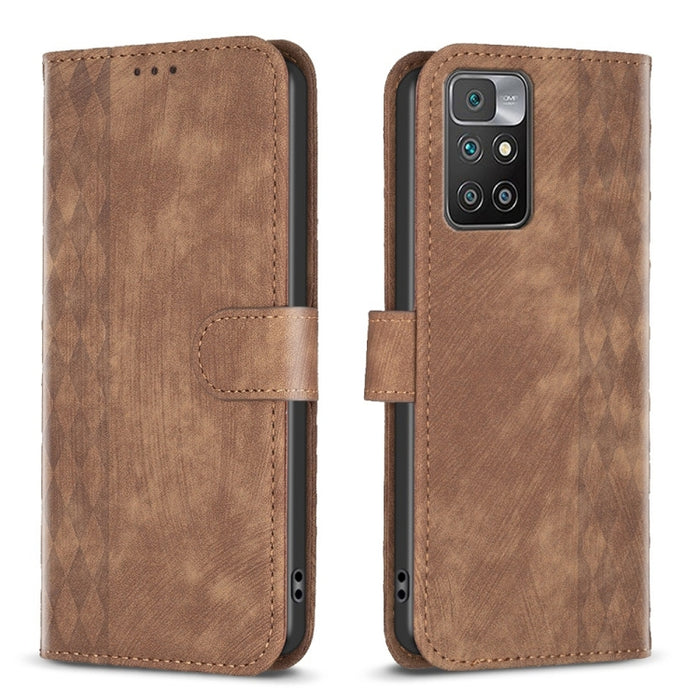 Estuche para teléfono de cuero en relieve a cuadros, For Xiaomi 13 Pro, For Xiaomi 13, For Xiaomi 12T / 12T Pro, For Xiaomi Redmi Note 11 Pro, For Xiaomi 12 Lite, For Xiaomi Redmi 10 5G / Note 11E, For Xiaomi Redmi 10C, For Xiaomi Redmi Note 11        ...