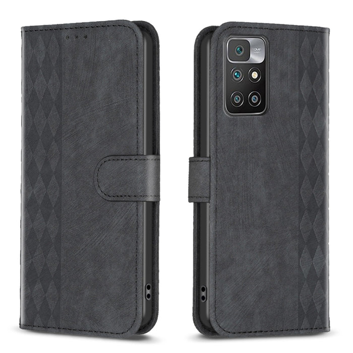 Estuche para teléfono de cuero en relieve a cuadros, For Xiaomi 13 Pro, For Xiaomi 13, For Xiaomi 12T / 12T Pro, For Xiaomi Redmi Note 11 Pro, For Xiaomi 12 Lite, For Xiaomi Redmi 10 5G / Note 11E, For Xiaomi Redmi 10C, For Xiaomi Redmi Note 11        ...