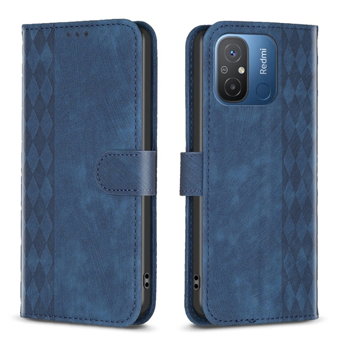 Estuche para teléfono de cuero en relieve a cuadros, For Xiaomi Redmi Note 13 Pro 4G Global, For Xiaomi Poco M6 Pro 4G, For Xiaomi Redmi Note 13 4G Global, For Xiaomi Redmi Note 13, For Xiaomi Redmi 13C, For Xiaomi Redmi Note 13 Pro+ 5G                ...