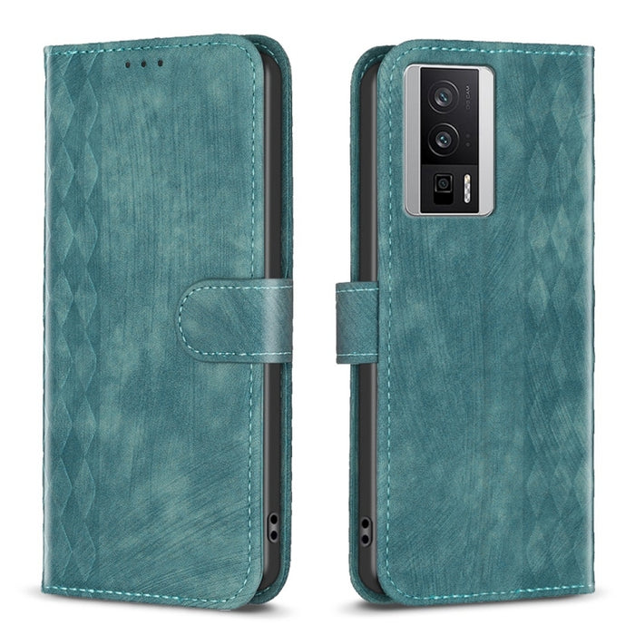 Estuche para teléfono de cuero en relieve a cuadros, For Xiaomi Redmi Note 13 Pro 4G Global, For Xiaomi Poco M6 Pro 4G, For Xiaomi Redmi Note 13 4G Global, For Xiaomi Redmi Note 13, For Xiaomi Redmi 13C, For Xiaomi Redmi Note 13 Pro+ 5G                ...