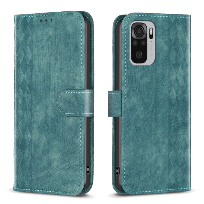 Estuche para teléfono de cuero en relieve a cuadros, For Xiaomi 13 Pro, For Xiaomi 13, For Xiaomi 12T / 12T Pro, For Xiaomi Redmi Note 11 Pro, For Xiaomi 12 Lite, For Xiaomi Redmi 10 5G / Note 11E, For Xiaomi Redmi 10C, For Xiaomi Redmi Note 11        ...