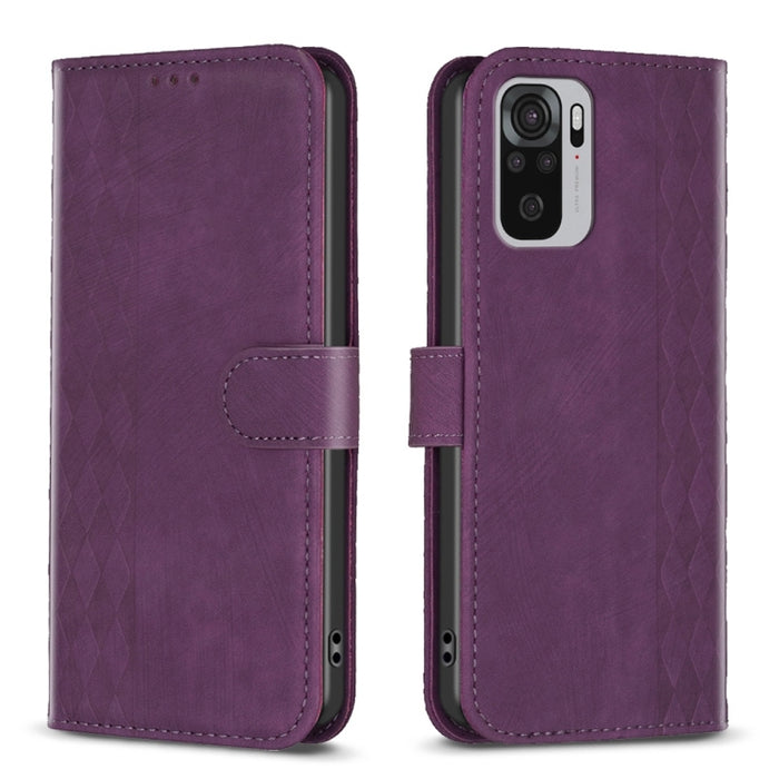 Estuche para teléfono de cuero en relieve a cuadros, For Xiaomi 13 Pro, For Xiaomi 13, For Xiaomi 12T / 12T Pro, For Xiaomi Redmi Note 11 Pro, For Xiaomi 12 Lite, For Xiaomi Redmi 10 5G / Note 11E, For Xiaomi Redmi 10C, For Xiaomi Redmi Note 11        ...