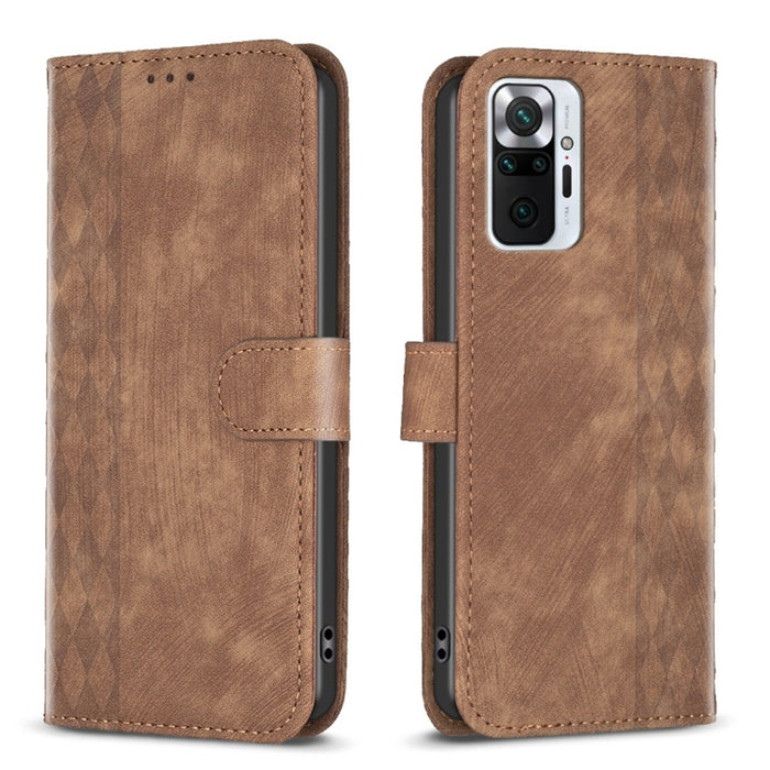 Estuche para teléfono de cuero en relieve a cuadros, For Xiaomi 13 Pro, For Xiaomi 13, For Xiaomi 12T / 12T Pro, For Xiaomi Redmi Note 11 Pro, For Xiaomi 12 Lite, For Xiaomi Redmi 10 5G / Note 11E, For Xiaomi Redmi 10C, For Xiaomi Redmi Note 11        ...