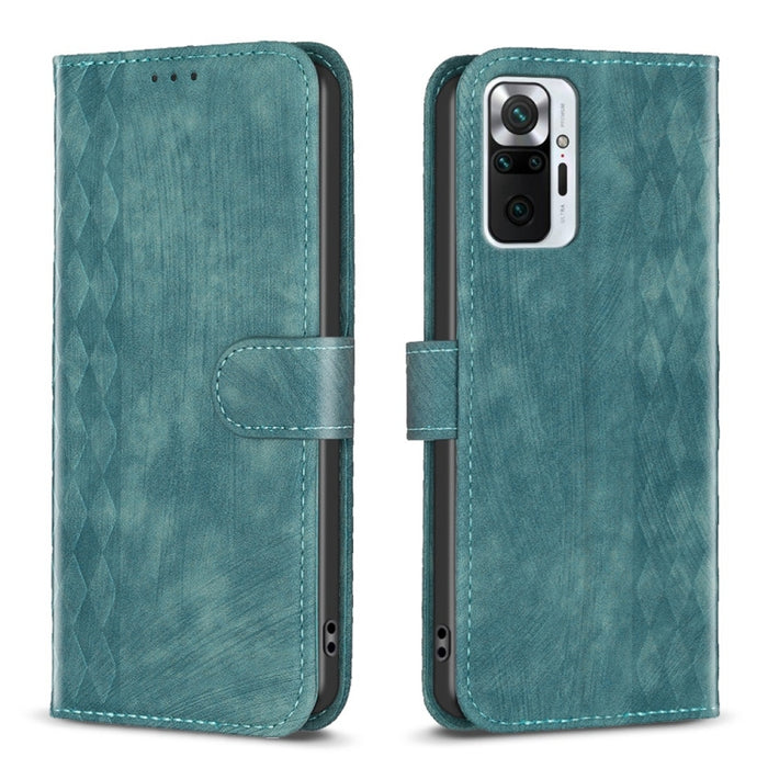 Estuche para teléfono de cuero en relieve a cuadros, For Xiaomi 13 Pro, For Xiaomi 13, For Xiaomi 12T / 12T Pro, For Xiaomi Redmi Note 11 Pro, For Xiaomi 12 Lite, For Xiaomi Redmi 10 5G / Note 11E, For Xiaomi Redmi 10C, For Xiaomi Redmi Note 11        ...