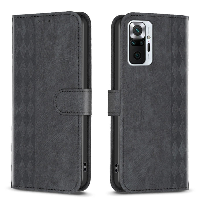 Estuche para teléfono de cuero en relieve a cuadros, For Xiaomi 13 Pro, For Xiaomi 13, For Xiaomi 12T / 12T Pro, For Xiaomi Redmi Note 11 Pro, For Xiaomi 12 Lite, For Xiaomi Redmi 10 5G / Note 11E, For Xiaomi Redmi 10C, For Xiaomi Redmi Note 11        ...