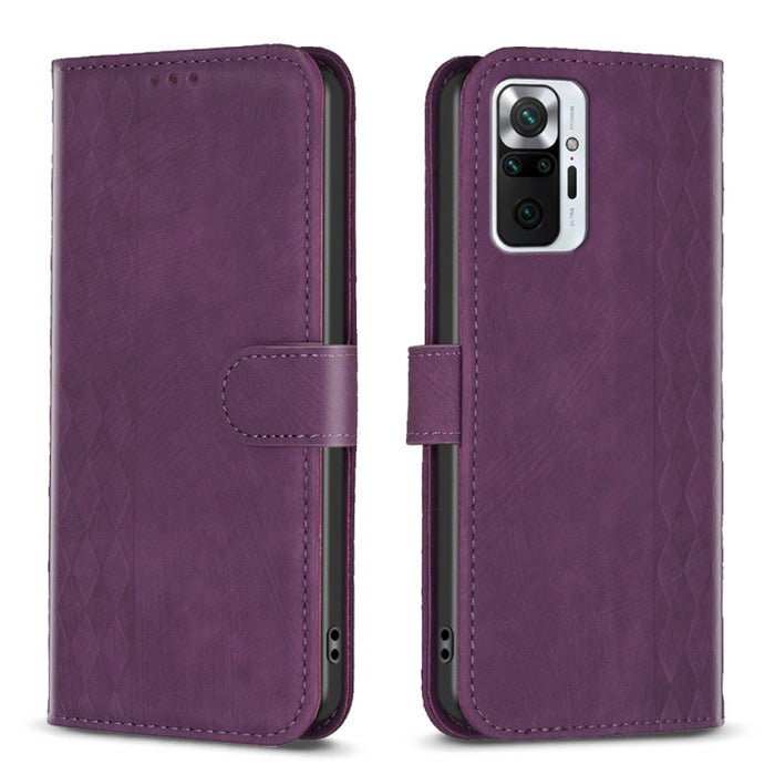Estuche para teléfono de cuero en relieve a cuadros, For Xiaomi 13 Pro, For Xiaomi 13, For Xiaomi 12T / 12T Pro, For Xiaomi Redmi Note 11 Pro, For Xiaomi 12 Lite, For Xiaomi Redmi 10 5G / Note 11E, For Xiaomi Redmi 10C, For Xiaomi Redmi Note 11        ...
