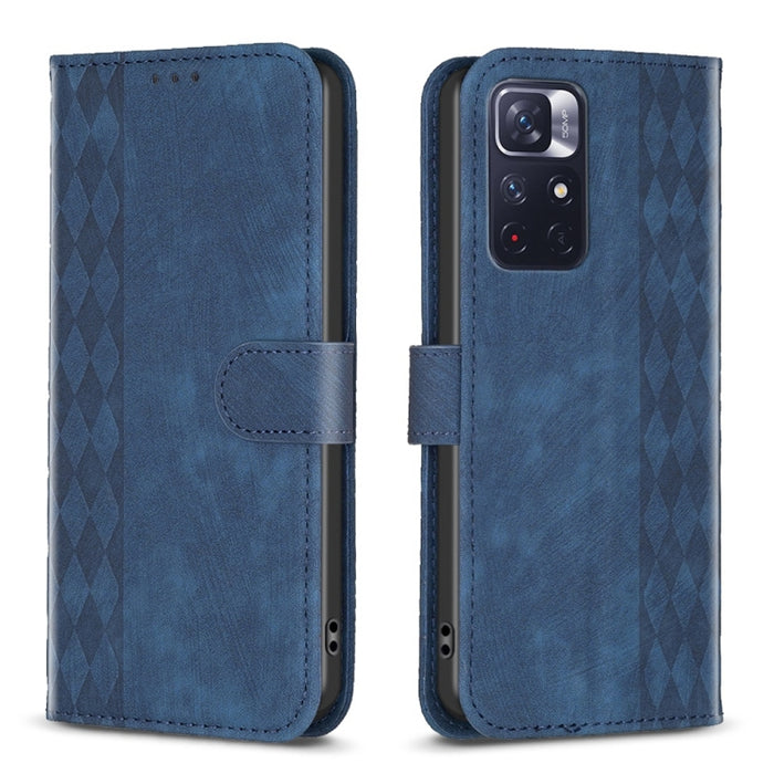 Estuche para teléfono de cuero en relieve a cuadros, For Xiaomi 13 Pro, For Xiaomi 13, For Xiaomi 12T / 12T Pro, For Xiaomi Redmi Note 11 Pro, For Xiaomi 12 Lite, For Xiaomi Redmi 10 5G / Note 11E, For Xiaomi Redmi 10C, For Xiaomi Redmi Note 11        ...