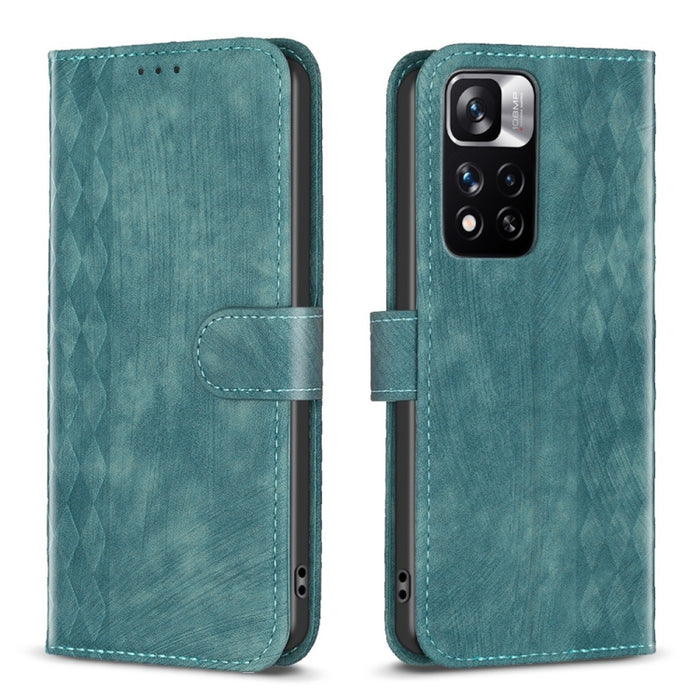 Estuche para teléfono de cuero en relieve a cuadros, For Xiaomi 13 Pro, For Xiaomi 13, For Xiaomi 12T / 12T Pro, For Xiaomi Redmi Note 11 Pro, For Xiaomi 12 Lite, For Xiaomi Redmi 10 5G / Note 11E, For Xiaomi Redmi 10C, For Xiaomi Redmi Note 11        ...