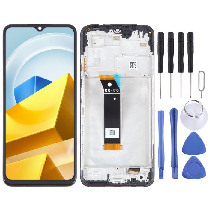 Pantalla LCD de material OLED para ensamblaje completo de digitalizador con marco, For Xiaomi Redmi Note 11 4G, For Xiaomi Poco M4 Pro 4G, For Xiaomi Redmi Note 11S 4G, For Xiaomi Redmi Note 10 Pro 4G, For Xiaomi Redmi Note 10 Pro Max                  ...