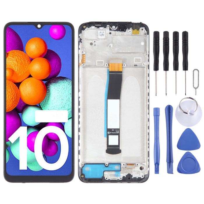 Pantalla LCD de material OLED para ensamblaje completo de digitalizador con marco, For Xiaomi Redmi Note 11 4G, For Xiaomi Poco M4 Pro 4G, For Xiaomi Redmi Note 11S 4G, For Xiaomi Redmi Note 10 Pro 4G, For Xiaomi Redmi Note 10 Pro Max                  ...