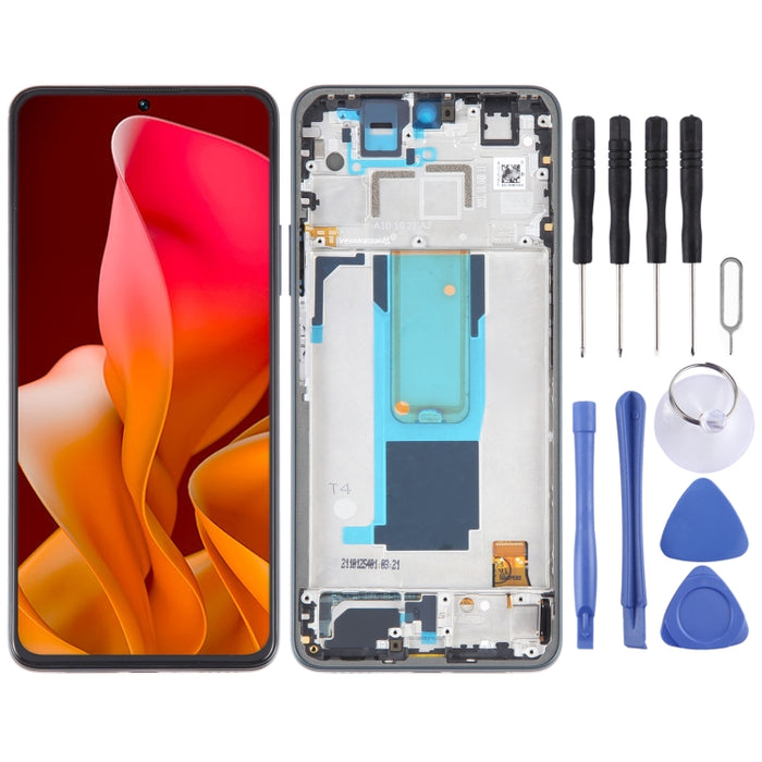 Pantalla LCD para montaje completo de digitalizador con marco, For Xiaomi 11i 5G 2022, For Xiaomi 11i HyperCharge 5G, For Xiaomi Redmi Note 11 Pro+ 5G