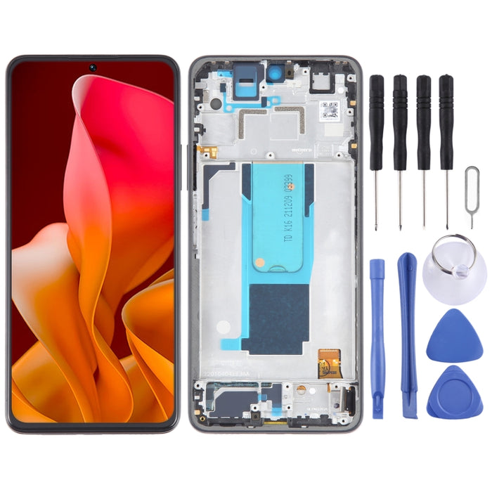 Pantalla LCD para montaje completo de digitalizador con marco, For Xiaomi 11i 5G 2022, For Xiaomi 11i HyperCharge 5G, For Xiaomi Redmi Note 11 Pro+ 5G