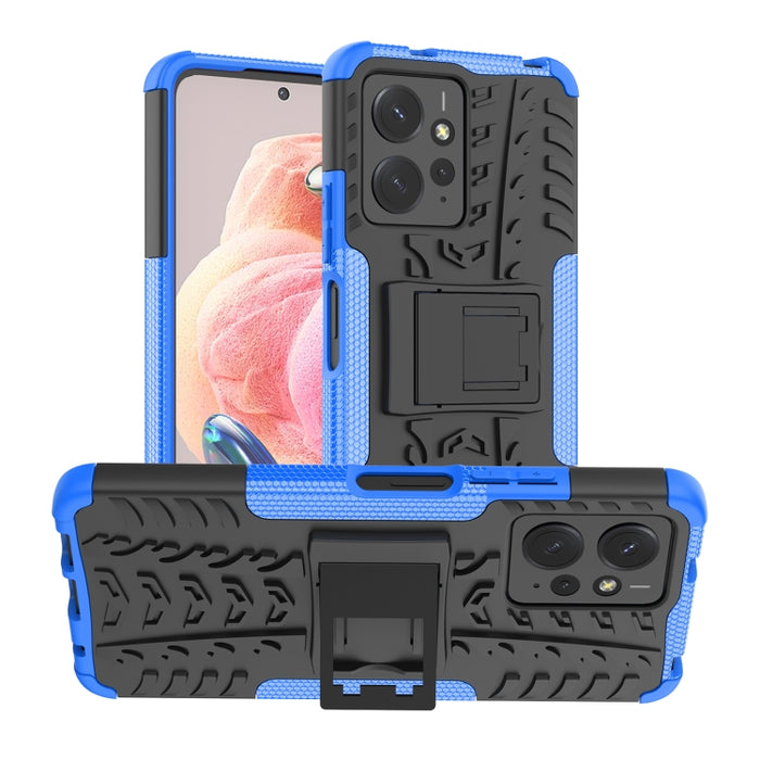 Funda para teléfono con textura de neumático TPU + PC con soporte, For Xiaomi Redmi A3 4G, For Xiaomi Redmi Note 13 4G, For Xiaomi Poco C65, For Xiaomi Redmi Note 13 5G Global, For Xiaomi Redmi 13C 4G, For Xiaomi Redmi Note 13 Pro+ 5G                  ...