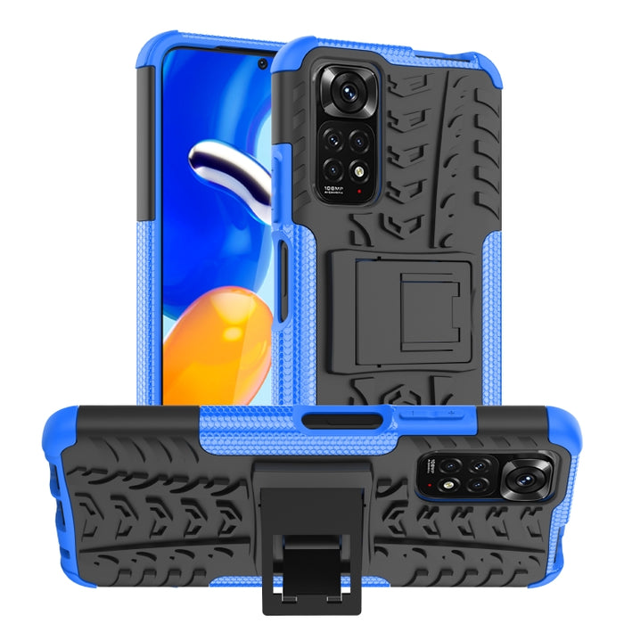 Funda para teléfono con textura de neumático TPU + PC con soporte, For Xiaomi Redmi A3 4G, For Xiaomi Redmi Note 13 4G, For Xiaomi Poco C65, For Xiaomi Redmi Note 13 5G Global, For Xiaomi Redmi 13C 4G, For Xiaomi Redmi Note 13 Pro+ 5G                  ...