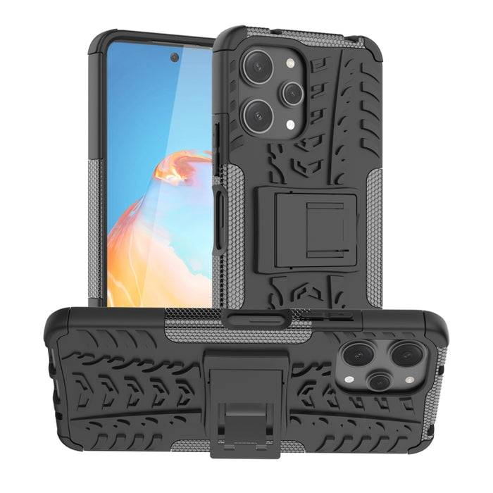 Funda para teléfono con textura de neumático TPU + PC con soporte, For Xiaomi Redmi A3 4G, For Xiaomi Redmi Note 13 4G, For Xiaomi Poco C65, For Xiaomi Redmi Note 13 5G Global, For Xiaomi Redmi 13C 4G, For Xiaomi Redmi Note 13 Pro+ 5G                  ...
