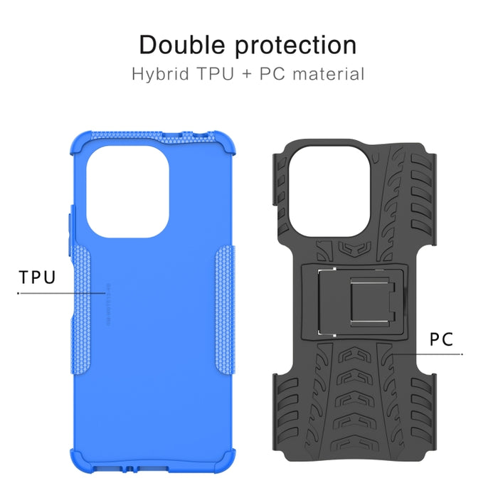 Funda para teléfono con textura de neumático TPU + PC con soporte, For Xiaomi Redmi A3 4G, For Xiaomi Redmi Note 13 4G, For Xiaomi Poco C65, For Xiaomi Redmi Note 13 5G Global, For Xiaomi Redmi 13C 4G, For Xiaomi Redmi Note 13 Pro+ 5G                  ...