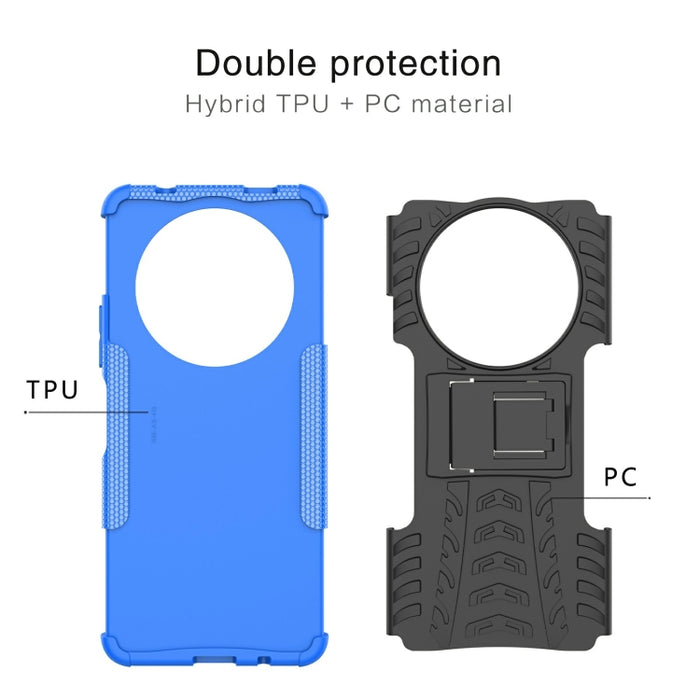 Funda para teléfono con textura de neumático TPU + PC con soporte, For Xiaomi Redmi A3 4G, For Xiaomi Redmi Note 13 4G, For Xiaomi Poco C65, For Xiaomi Redmi Note 13 5G Global, For Xiaomi Redmi 13C 4G, For Xiaomi Redmi Note 13 Pro+ 5G                  ...