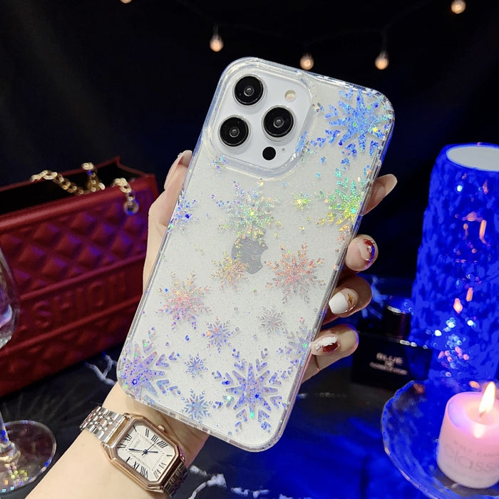 Estuche para teléfono TPU con purpurina serie Little Star