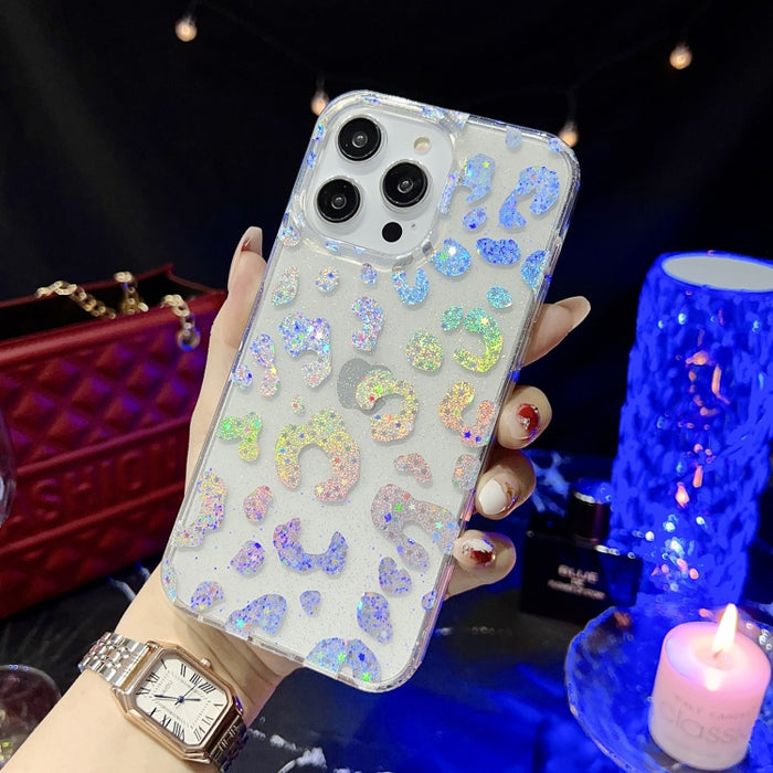 Estuche para teléfono TPU con purpurina serie Little Star