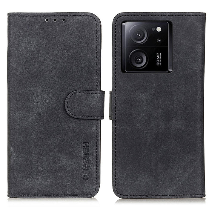 KHAZNEH Funda de cuero con tapa de textura retro para teléfono, For Xiaomi Poco F6 / Redmi Turbo 3, For Xiaomi Poco F6 Pro, For Xiaomi Redmi K70 5G / K70 Pro 5G, For Xiaomi Redmi Note 13 Pro 4G/Poco M6 Pro 4G, For Xiaomi Redmi A3, For Xiaomi Redmi 13C ...