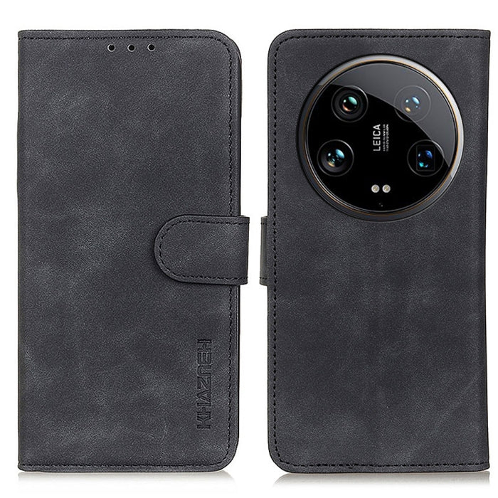 KHAZNEH Funda de cuero con tapa de textura retro para teléfono, For Xiaomi Poco F6 / Redmi Turbo 3, For Xiaomi Poco F6 Pro, For Xiaomi Redmi K70 5G / K70 Pro 5G, For Xiaomi Redmi Note 13 Pro 4G/Poco M6 Pro 4G, For Xiaomi Redmi A3, For Xiaomi Redmi 13C ...