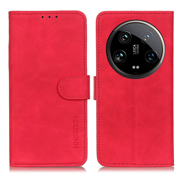 KHAZNEH Funda de cuero con tapa de textura retro para teléfono, For Xiaomi Poco F6 / Redmi Turbo 3, For Xiaomi Poco F6 Pro, For Xiaomi Redmi K70 5G / K70 Pro 5G, For Xiaomi Redmi Note 13 Pro 4G/Poco M6 Pro 4G, For Xiaomi Redmi A3, For Xiaomi Redmi 13C ...