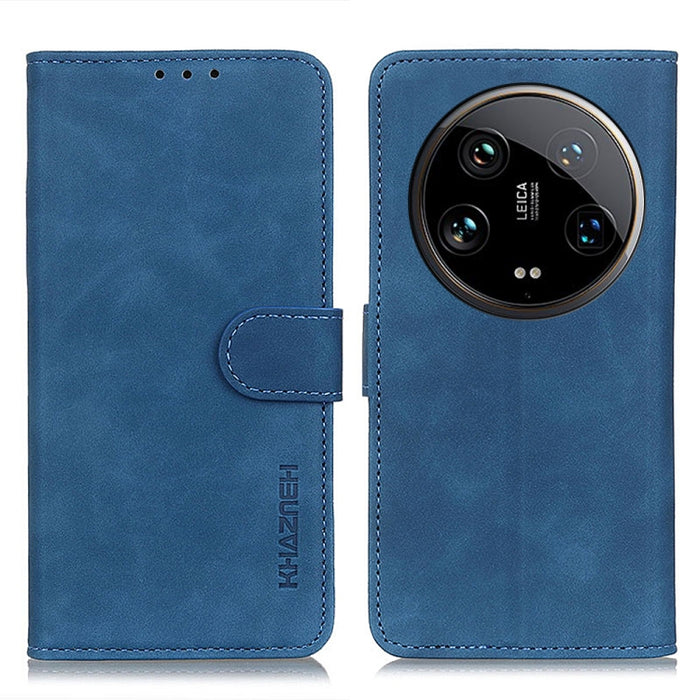 KHAZNEH Funda de cuero con tapa de textura retro para teléfono, For Xiaomi Poco F6 / Redmi Turbo 3, For Xiaomi Poco F6 Pro, For Xiaomi Redmi K70 5G / K70 Pro 5G, For Xiaomi Redmi Note 13 Pro 4G/Poco M6 Pro 4G, For Xiaomi Redmi A3, For Xiaomi Redmi 13C ...