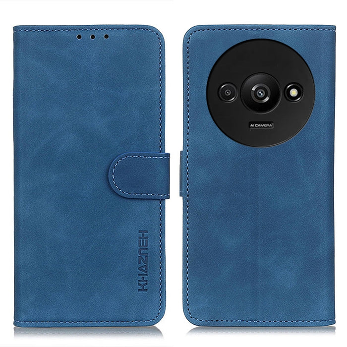 KHAZNEH Funda de cuero con tapa de textura retro para teléfono, For Xiaomi Poco F6 / Redmi Turbo 3, For Xiaomi Poco F6 Pro, For Xiaomi Redmi K70 5G / K70 Pro 5G, For Xiaomi Redmi Note 13 Pro 4G/Poco M6 Pro 4G, For Xiaomi Redmi A3, For Xiaomi Redmi 13C ...