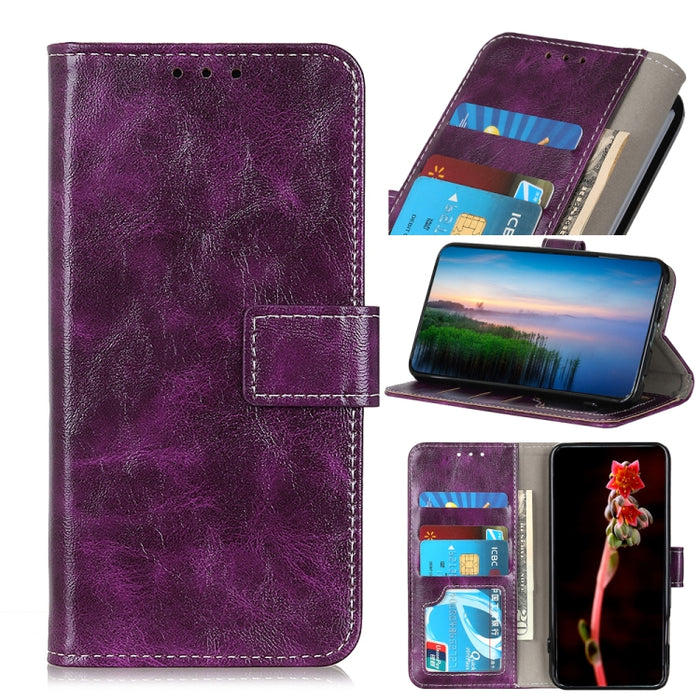 Estuche para teléfono de cuero con tapa horizontal y textura de caballo loco retro, For Xiaomi Poco F6 / Redmi Turbo 3, For Xiaomi Poco F6 Pro, For Xiaomi Redmi K70 5G / K70 Pro 5G, For Xiaomi Redmi Note 13 Pro 4G/Poco M6 Pro 4G, For Xiaomi Redmi A3   ...