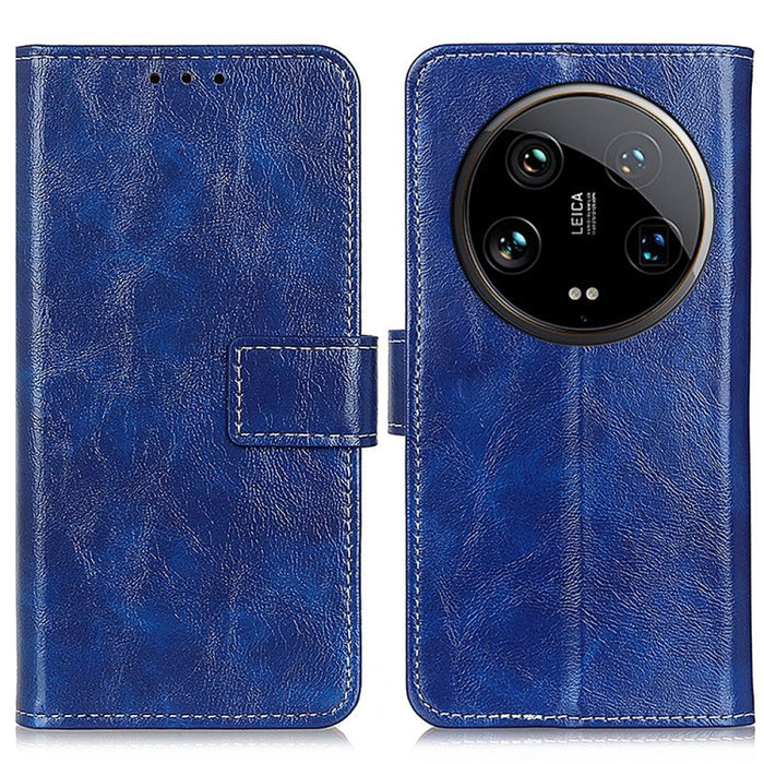Estuche para teléfono de cuero con tapa horizontal y textura de caballo loco retro, For Xiaomi Poco F6 / Redmi Turbo 3, For Xiaomi Poco F6 Pro, For Xiaomi Redmi K70 5G / K70 Pro 5G, For Xiaomi Redmi Note 13 Pro 4G/Poco M6 Pro 4G, For Xiaomi Redmi A3   ...