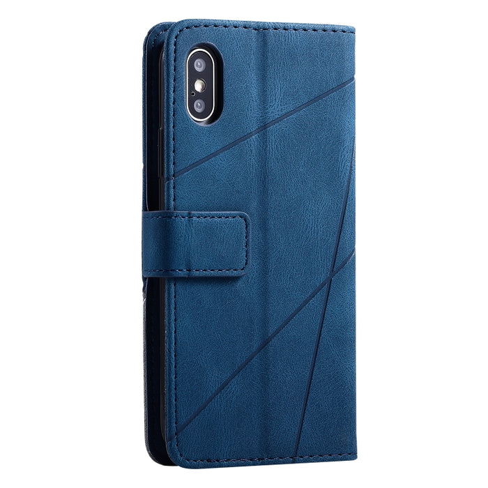 Estuche de cuero con tapa horizontal con empalme de sensación de piel con soporte y ranuras para tarjetas y billetera y marco de fotos, For iPhone XS / X, For iPhone 11, For iPhone 11 Pro, For iPhone 11 Pro Max, For iPhone SE 2022 / SE 2020 / 8 / 7    ...