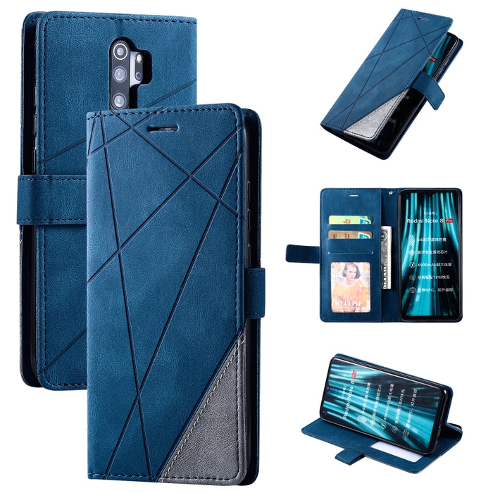 Estuche de cuero con tapa horizontal con empalme de sensación de piel con soporte y ranuras para tarjetas y billetera y marco de fotos, For iPhone XS / X, For iPhone 11, For iPhone 11 Pro, For iPhone 11 Pro Max, For iPhone SE 2022 / SE 2020 / 8 / 7    ...