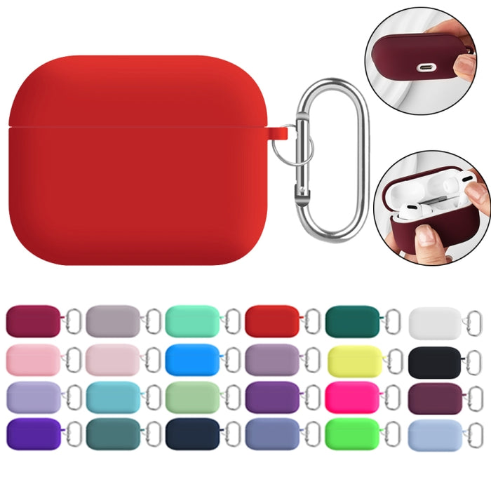 Estuche protector para auriculares Bluetooth de silicona con forro de PC