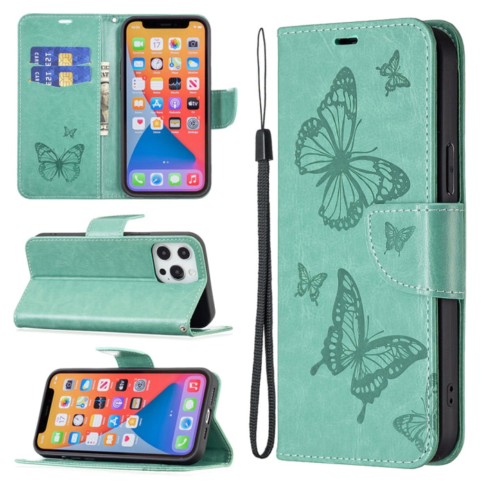 Estuche para teléfono de cuero con dos mariposas en relieve, For Xiaomi Redmi Note 13 Pro 4G Global, For Xiaomi Poco M6 Pro 4G, For Xiaomi Redmi Note 13 4G Global, For Xiaomi Redmi Note 13, For Xiaomi Redmi 13C, For Xiaomi Redmi Note 13 Pro+ 5G        ...