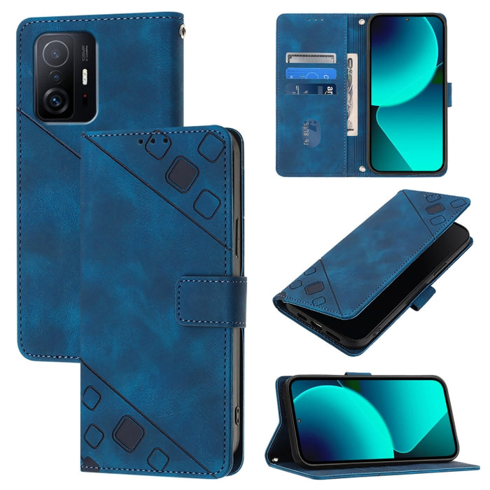 Estuche para teléfono de cuero en relieve con tacto de piel, For Xiaomi Redmi 9A / 9i / 9AT, For Xiaomi Poco M2 Global / Redmi 9, For Xiaomi Poco M3 Pro 5G / Redmi Note 10 5G, For Xiaomi Poco X3 GT, For Xiaomi Poco F3 / Redmi K40 / K40 Pro             ...