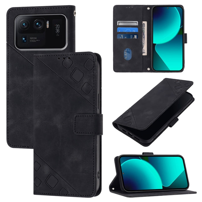 Estuche para teléfono de cuero en relieve con tacto de piel, For Xiaomi Redmi 9A / 9i / 9AT, For Xiaomi Poco M2 Global / Redmi 9, For Xiaomi Poco M3 Pro 5G / Redmi Note 10 5G, For Xiaomi Poco X3 GT, For Xiaomi Poco F3 / Redmi K40 / K40 Pro             ...