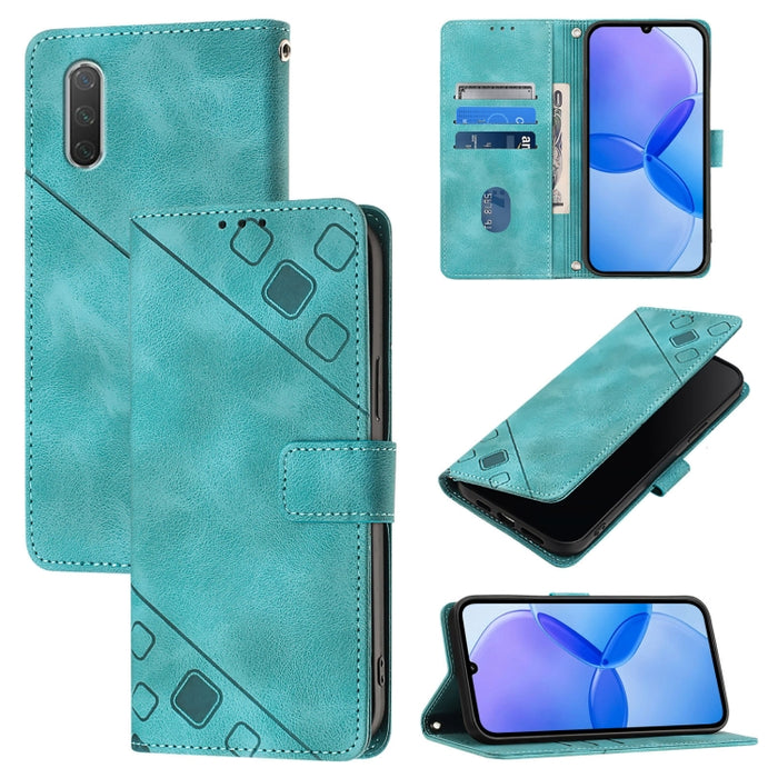 Estuche para teléfono de cuero en relieve con tacto de piel, For Xiaomi Mi 10 Lite 5G, For Xiaomi Redmi 8 / Redmi 8A, For Xiaomi Mi CC9 / Mi 9 Lite, For Xiaomi Redmi Note 8, For Xiaomi Redmi Note 8 Pro, For Xiaomi Mi CC9e / Mi A3                       ...