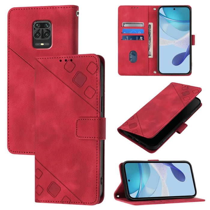 Estuche para teléfono de cuero en relieve con tacto de piel, For Xiaomi Redmi K70 / K70 Pro, For Xiaomi 13T, For Xiaomi Poco F5 5G/Redmi Note 12 Turbo, For Xiaomi Poco F5 Pro 5G/Redmi K60, For Xiaomi Redmi Note 12S 4G Global, For Xiaomi Poco C51 / A2+ ...