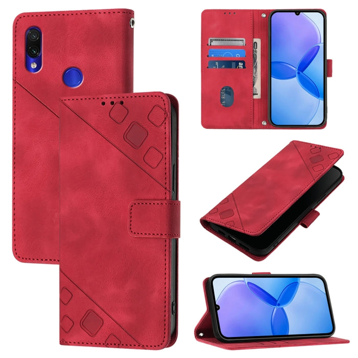 Estuche para teléfono de cuero en relieve con tacto de piel, For Xiaomi Mi 10 Lite 5G, For Xiaomi Redmi 8 / Redmi 8A, For Xiaomi Mi CC9 / Mi 9 Lite, For Xiaomi Redmi Note 8, For Xiaomi Redmi Note 8 Pro, For Xiaomi Mi CC9e / Mi A3                       ...