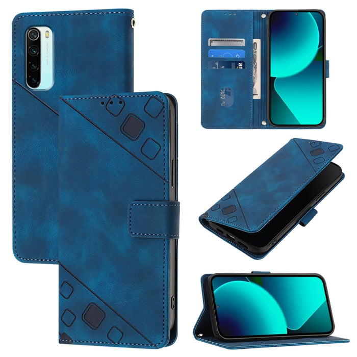 Estuche para teléfono de cuero en relieve con tacto de piel, For Xiaomi Mi 10 Lite 5G, For Xiaomi Redmi 8 / Redmi 8A, For Xiaomi Mi CC9 / Mi 9 Lite, For Xiaomi Redmi Note 8, For Xiaomi Redmi Note 8 Pro, For Xiaomi Mi CC9e / Mi A3                       ...