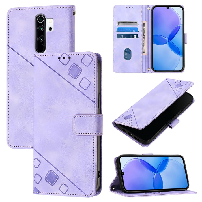 Estuche para teléfono de cuero en relieve con tacto de piel, For Xiaomi Mi 10 Lite 5G, For Xiaomi Redmi 8 / Redmi 8A, For Xiaomi Mi CC9 / Mi 9 Lite, For Xiaomi Redmi Note 8, For Xiaomi Redmi Note 8 Pro, For Xiaomi Mi CC9e / Mi A3                       ...